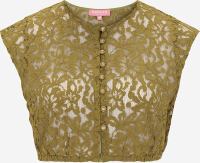 Krüger Madl Trachten-pusero värissä oliivi, Tuotenäkymä