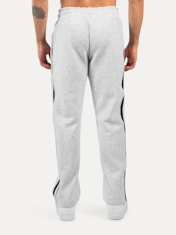 Smilodox Regular Jogginghose Yasin in Grau