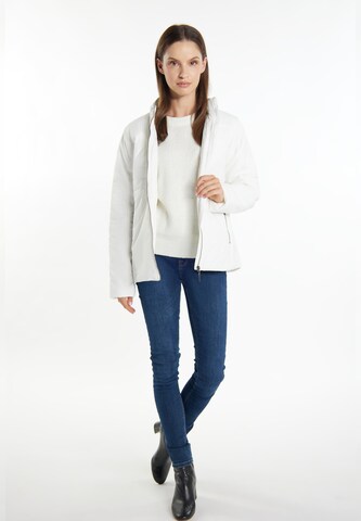 Usha Between-season jacket in White