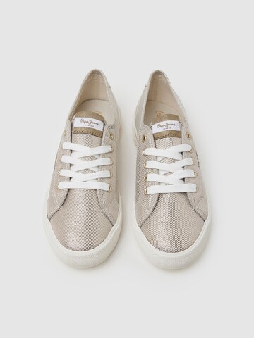 Sneaker bassa 'BRADY PARTY' di Pepe Jeans in oro