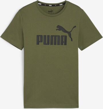 PUMA Funktionsshirt 'Essentials' in Grün: predná strana