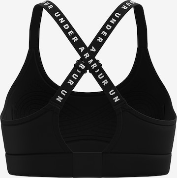 UNDER ARMOUR Bustier Športni nederček 'Infinity' | črna barva