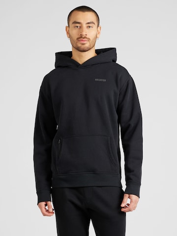 HOLLISTER Sweatshirt in Black: front