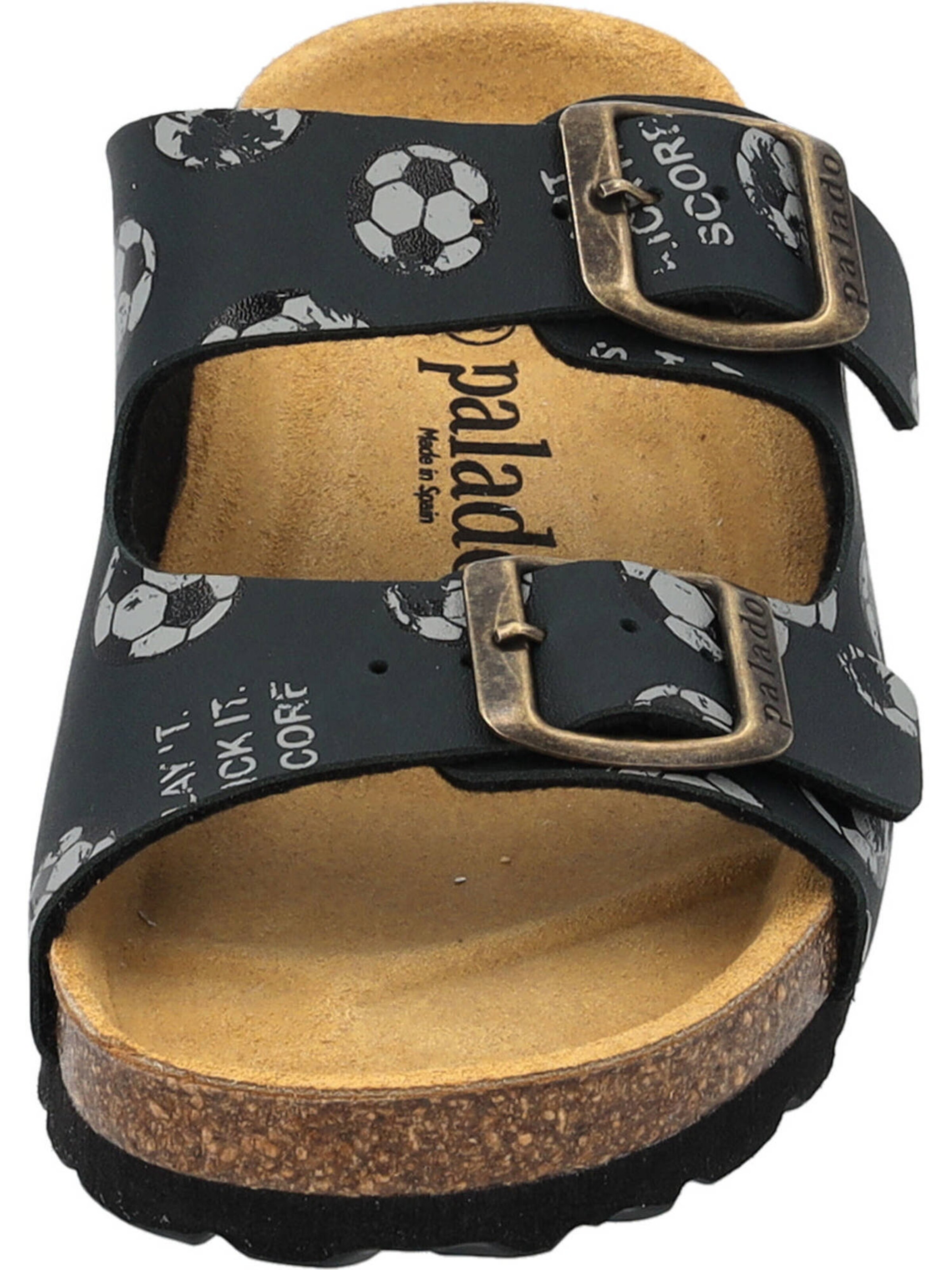 Palado Pantolette 'Korfu' in Schwarz