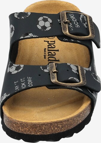 Palado Slippers 'Korfu' in Black