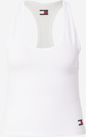 Maillot de corps Tommy Jeans en blanc : devant