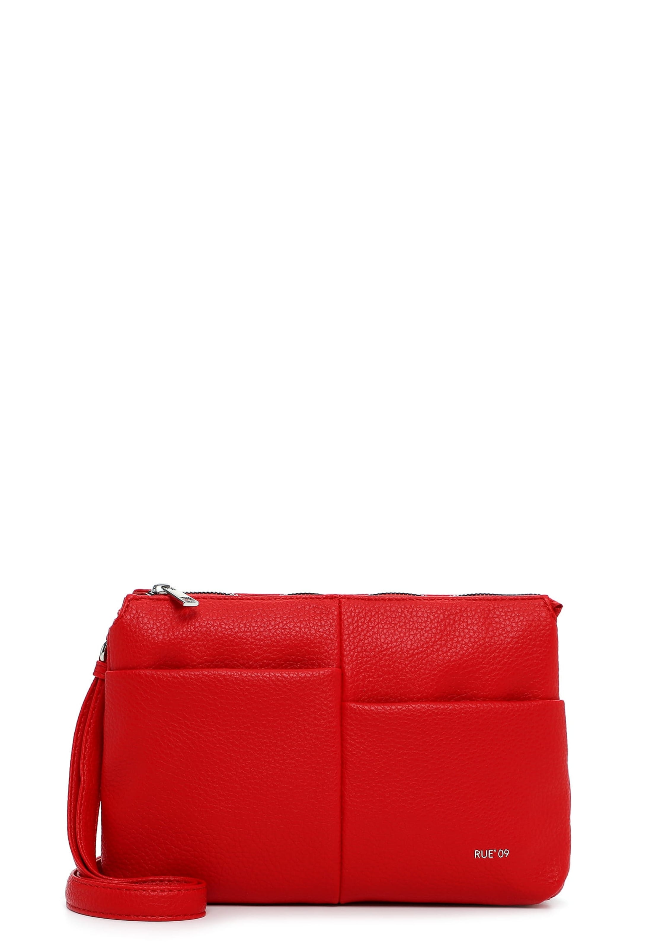 Borsa a spalla ' E&N Beziers RUE 09 ' di Emily & Noah in rosso: frontale