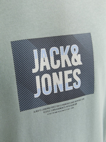 JACK & JONES Sweatshirt 'JJHudson' in Groen