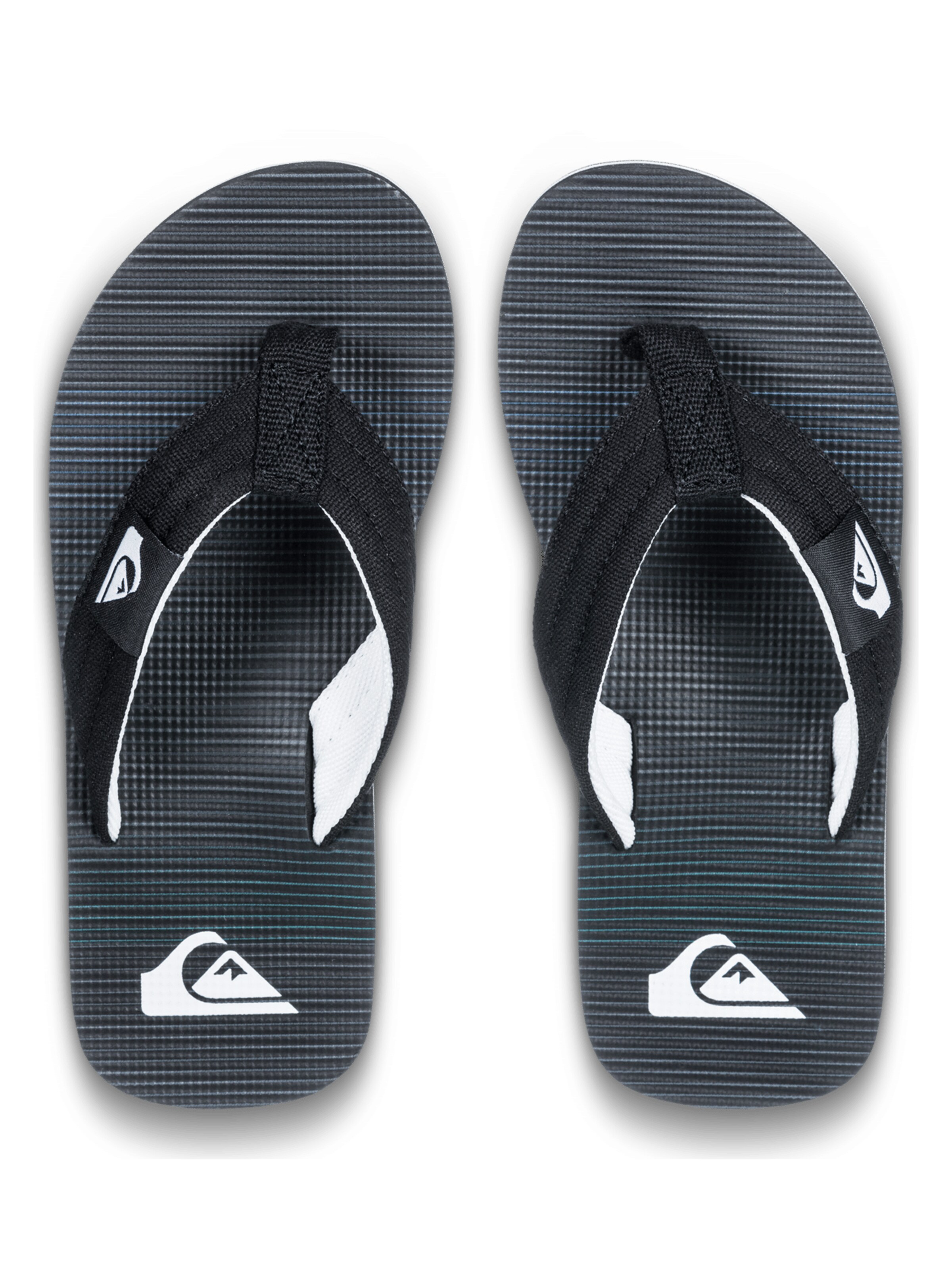 QUIKSILVER Zehentrenner 'Molokai Layback' in Schwarz