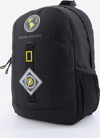 National Geographic Backpack 'New Explorer' in Black: front