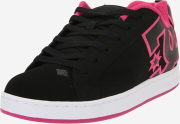 DC Shoes Rövid szárú sportcipők - fekete: elől