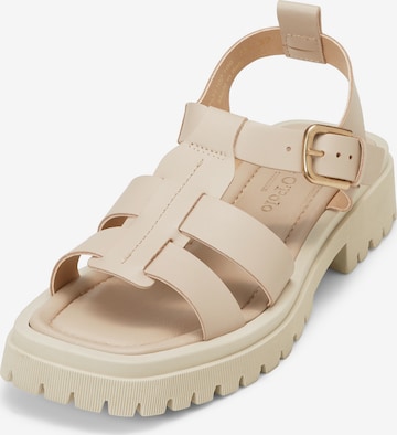 Marc O'Polo Strap Sandals in Beige: front