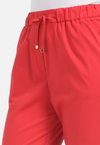 Effilé Pantalon HELMIDGE en rouge