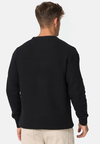 INDICODE JEANS Sweater 'Justice' in Black