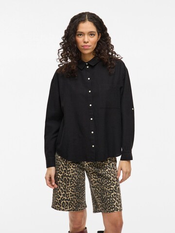 VILA Bluse i sort: forside