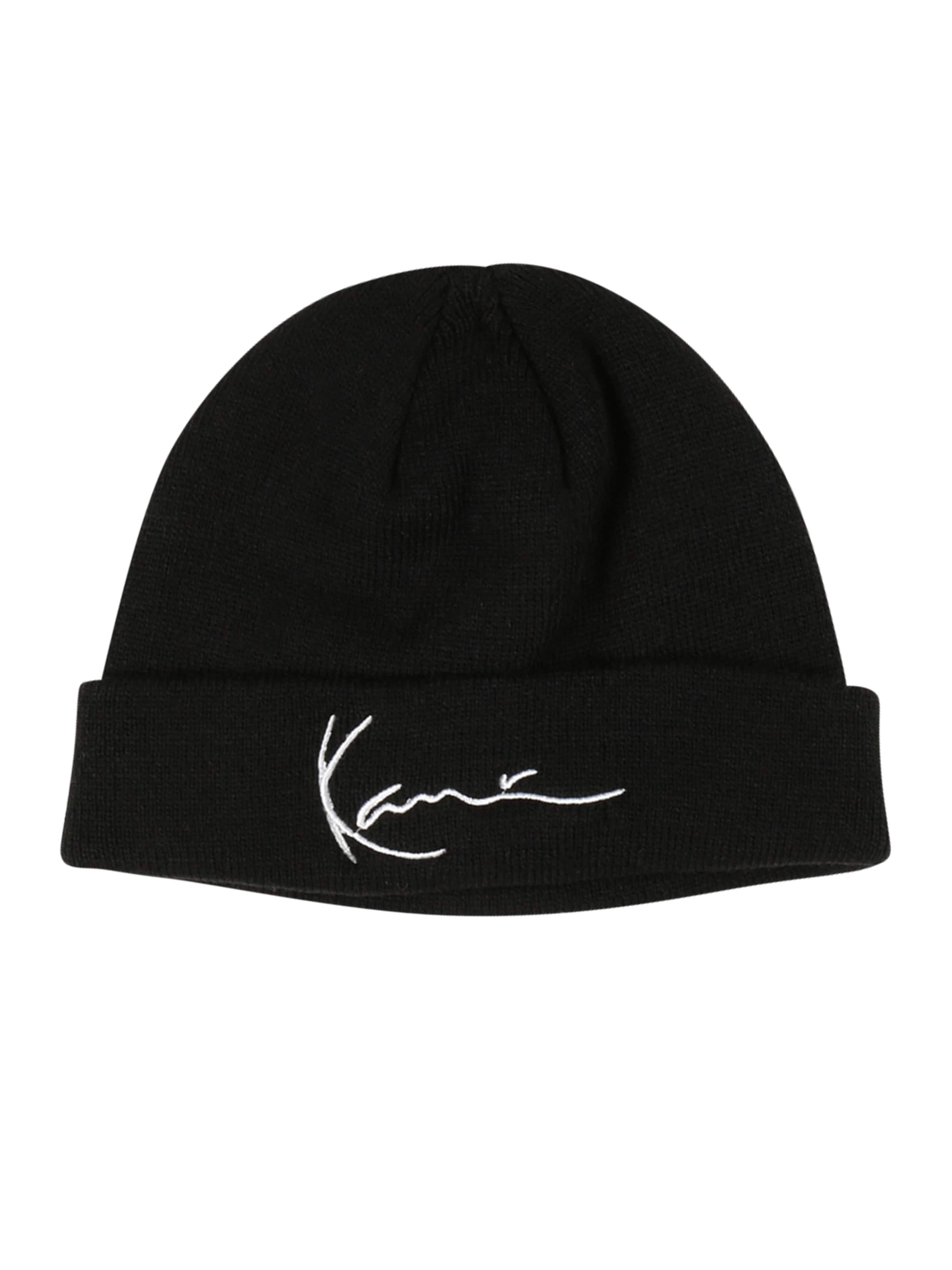 Karl Kani Σκούφος σε μαύρο: μπροστά