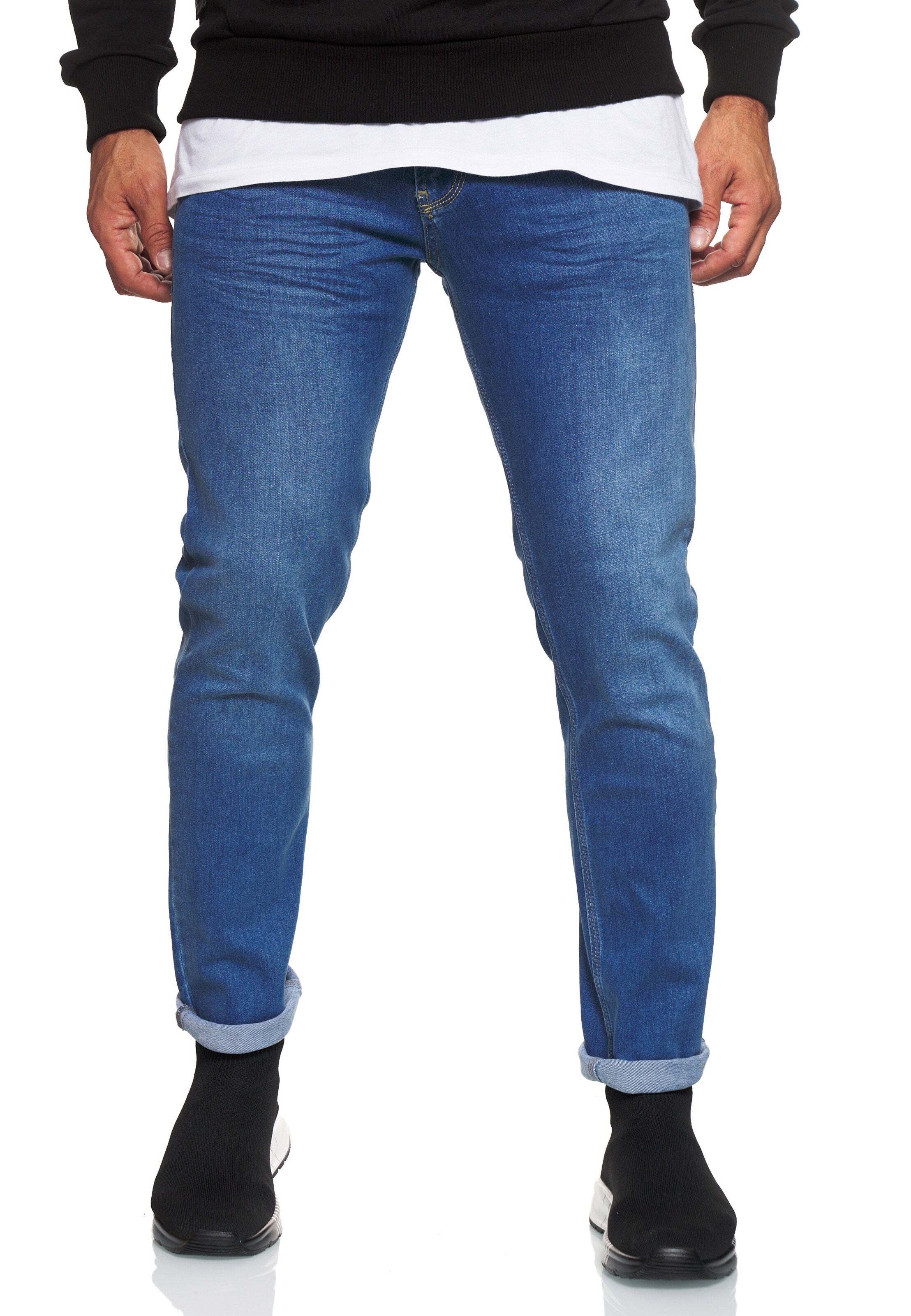 Rusty Neal Slim fit Jeans 'MELVIN' in Blue: front
