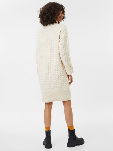 LA STRADA UNICA Knitted dress in Beige