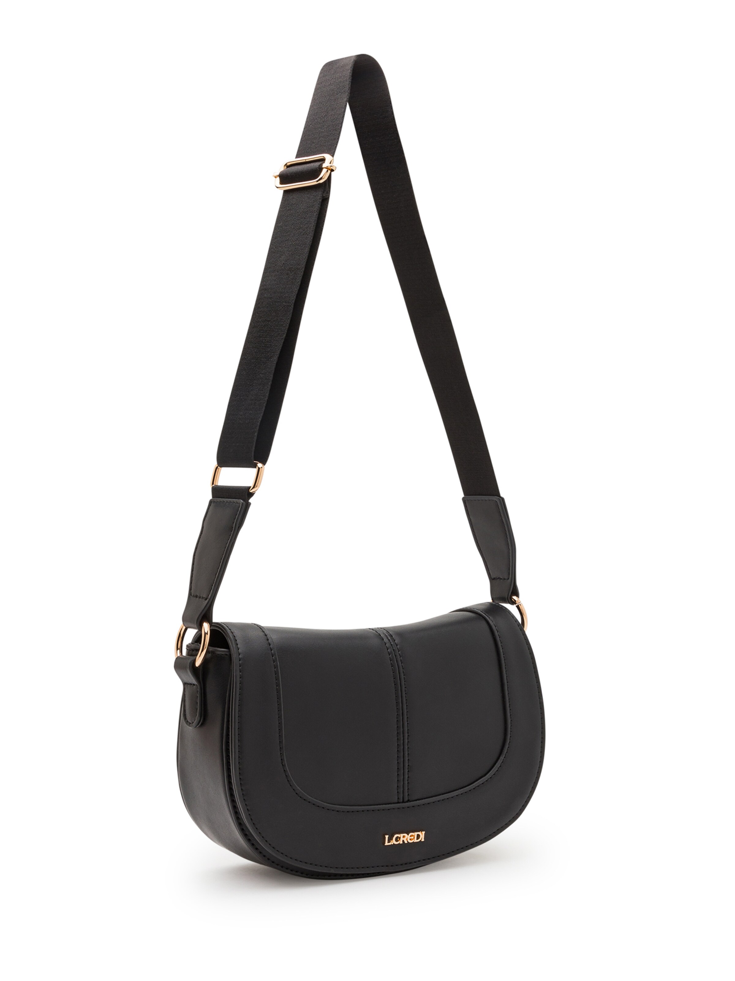 L.CREDI Õlakott 'Orell', värv must