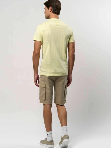 U.S. POLO ASSN. Regular Fit Paita 'UMARCHIBALD' värissä keltainen