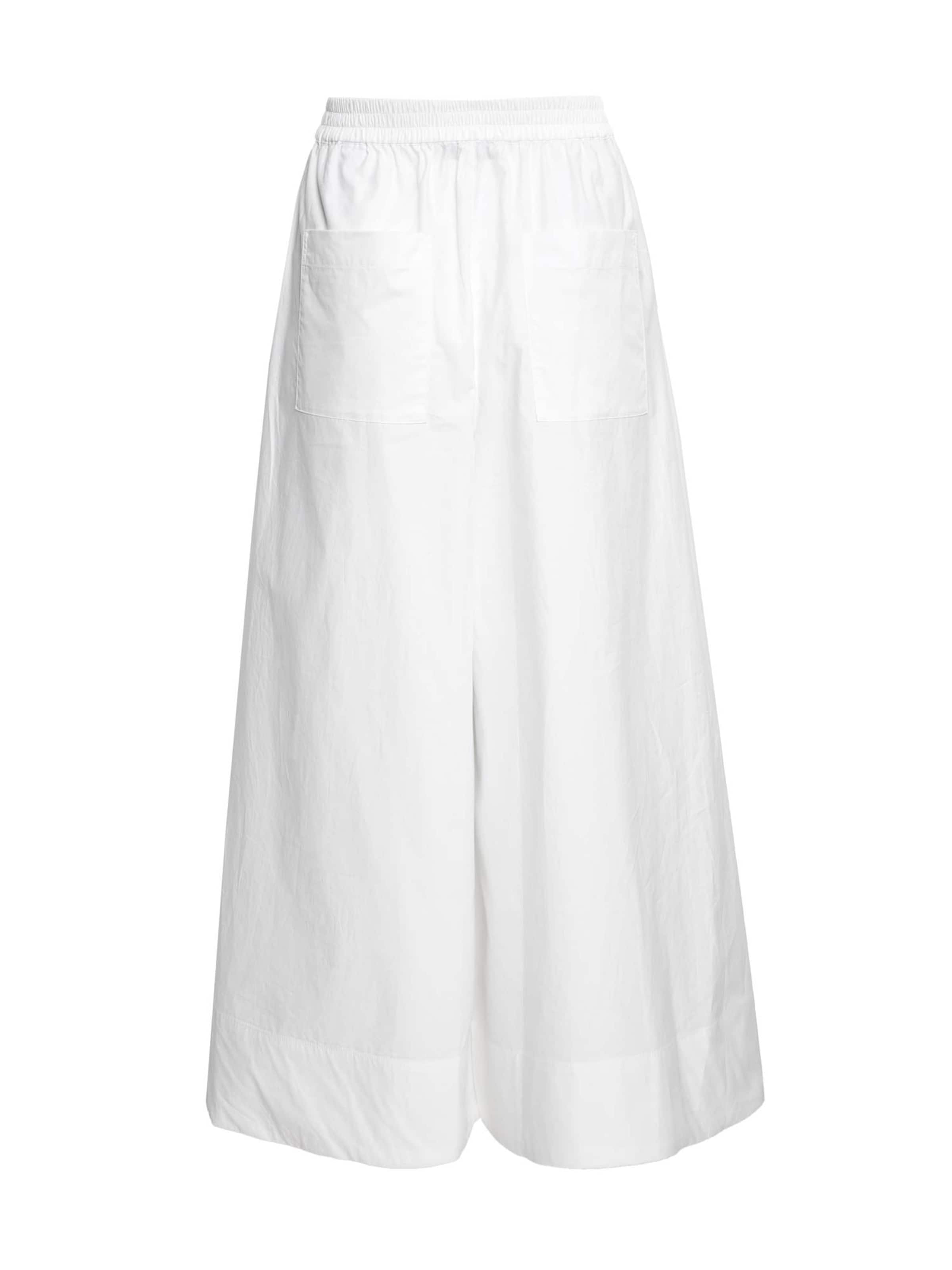 Wide leg Pantaloni di Marks & Spencer in bianco