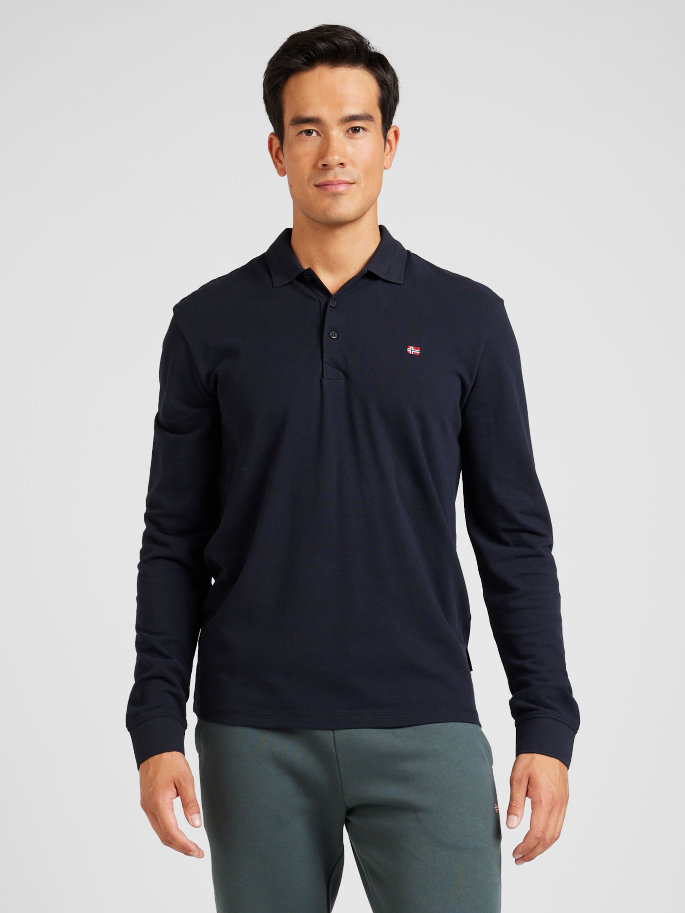 Napapijri Black EALIS Shirt