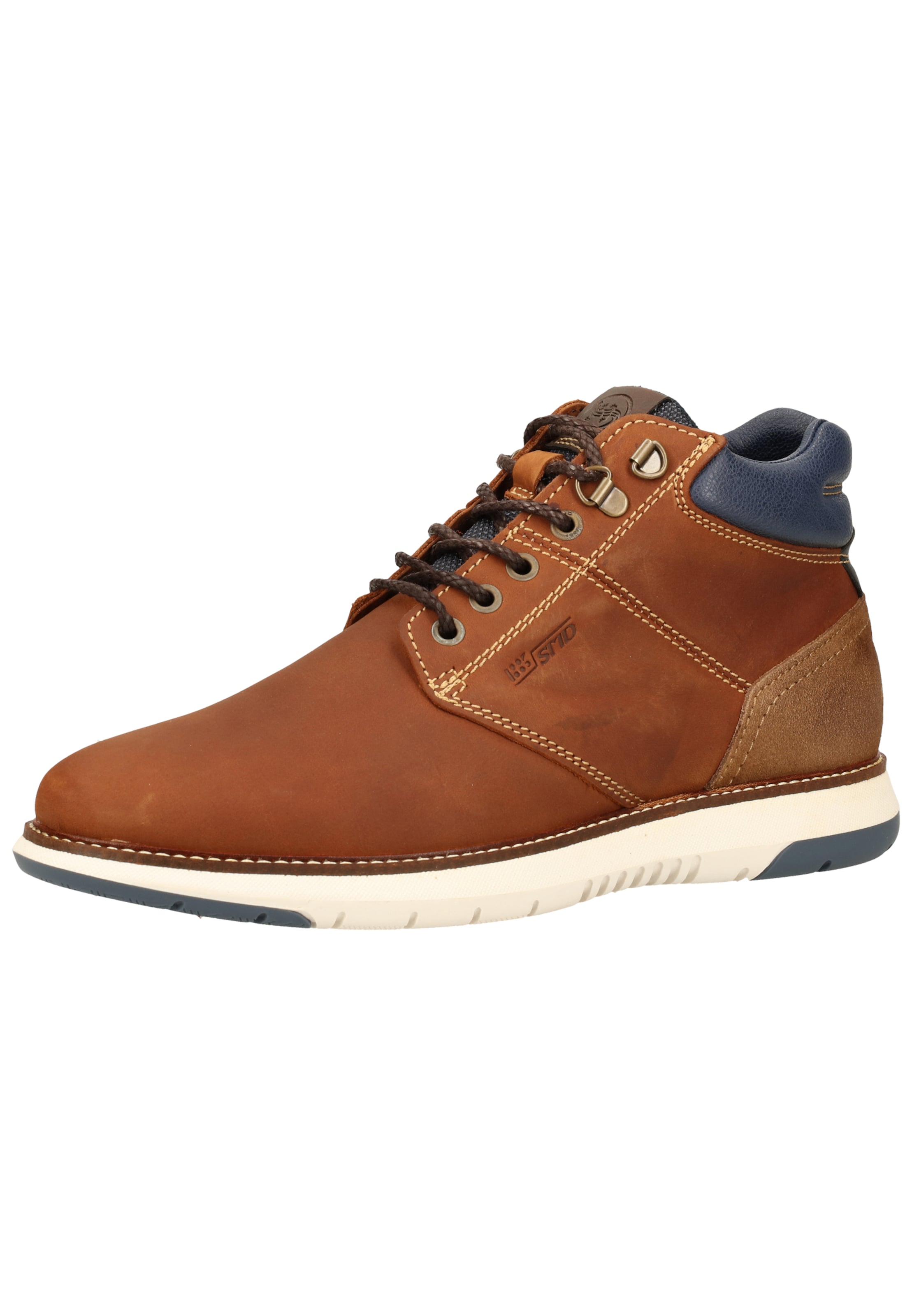 Chaussure de sport à lacets SALAMANDER en marron : devant