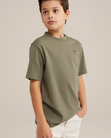 WE Fashion Shirt in Green: front