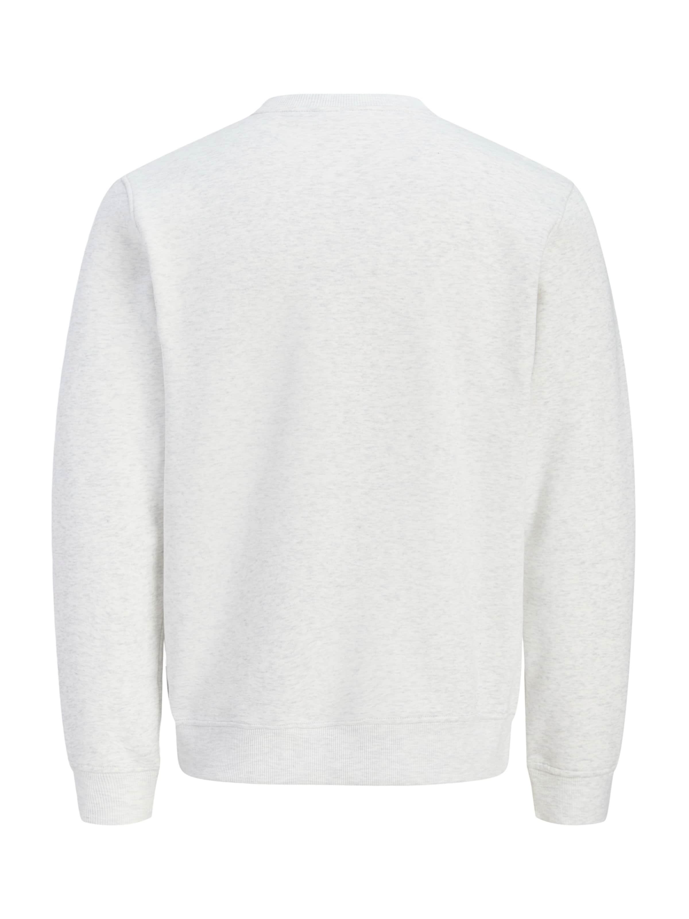 balts JACK & JONES Sportisks džemperis 'JORFREDERIKSBERG'
