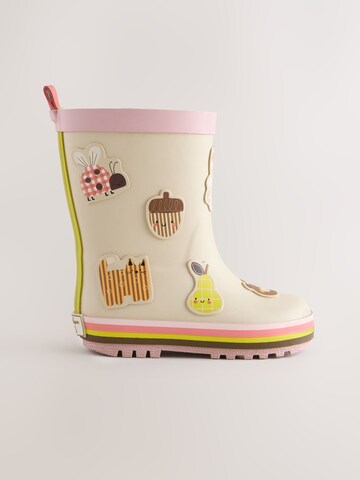 Bottes en caoutchouc Next en beige