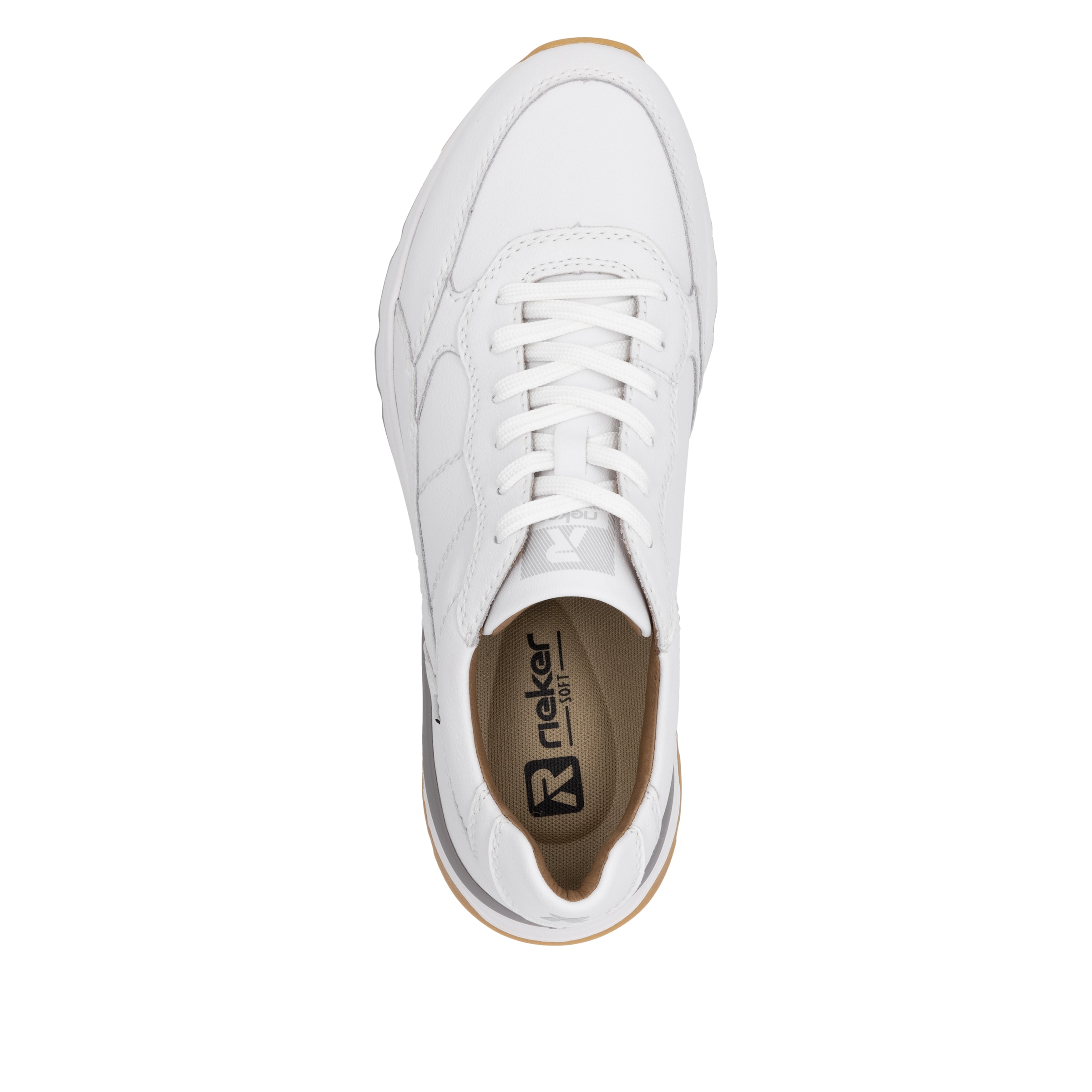 Baskets basses Rieker Sport en blanc