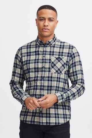 11 Project Regular fit Button Up Shirt 'Hans' in Blue: front