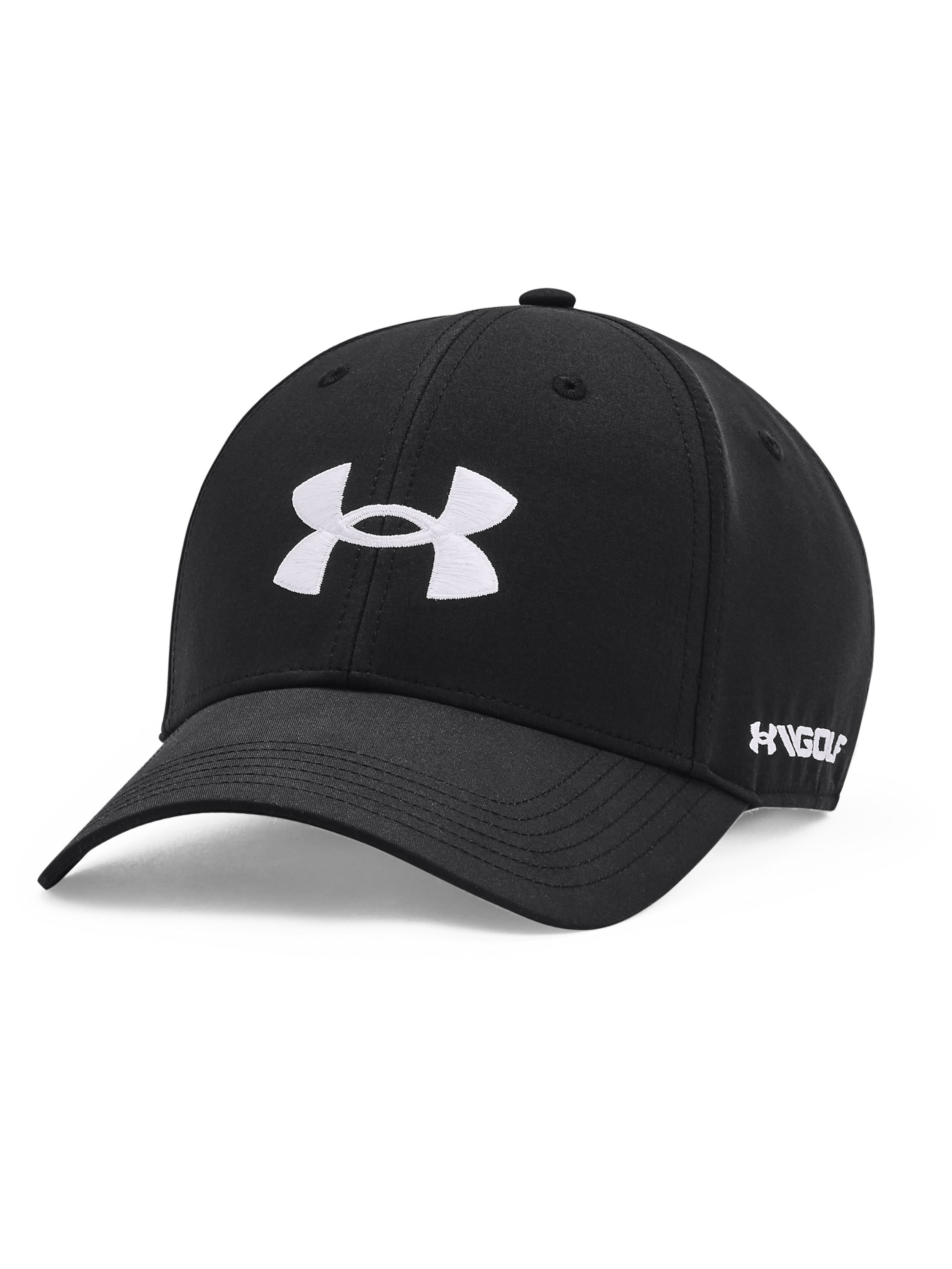 UNDER ARMOUR Sports cap ' Golf96 ' in Black: front