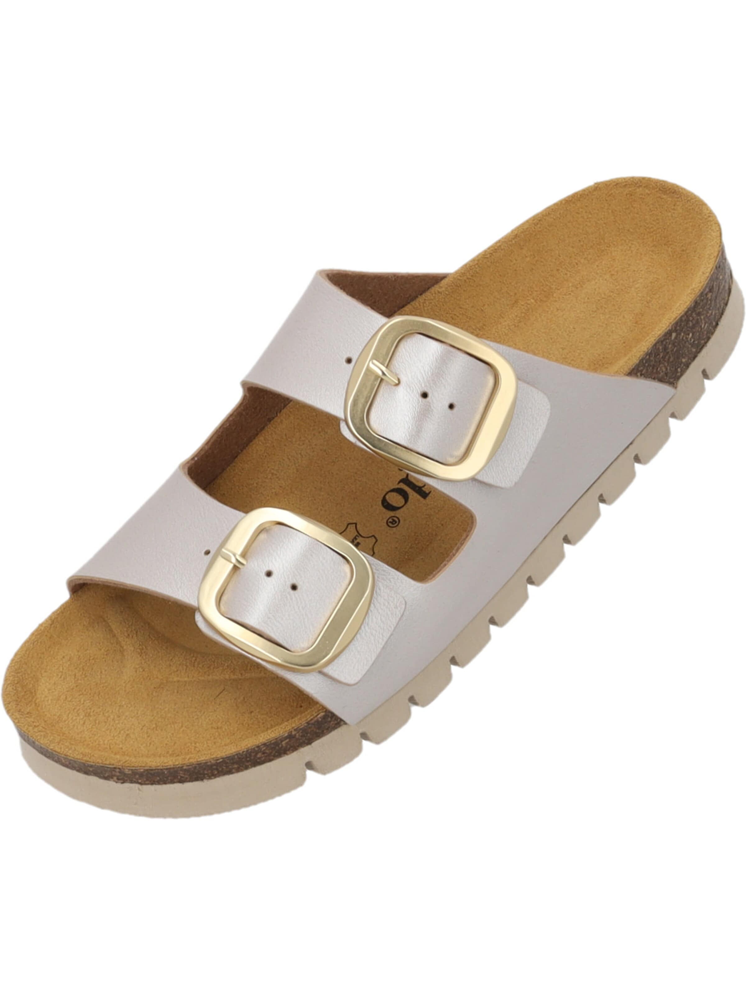 Palado Sandale 'Palado Korfu MP Metallic'‌‌‌‌‌‌‌‌‌ in Beige: Vorderseite