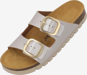 Palado Sandale 'Palado Korfu MP Metallic' in Beige: Vorderseite