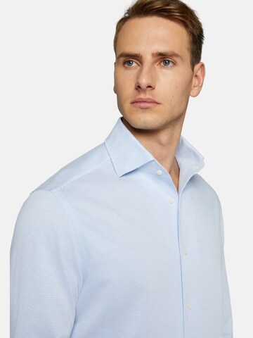 Boggi Milano Regular fit Button Up Shirt in Blue