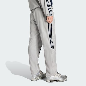 ADIDAS ORIGINALS Loose fit Trousers 'Teamgeist Adicolor' in Grey