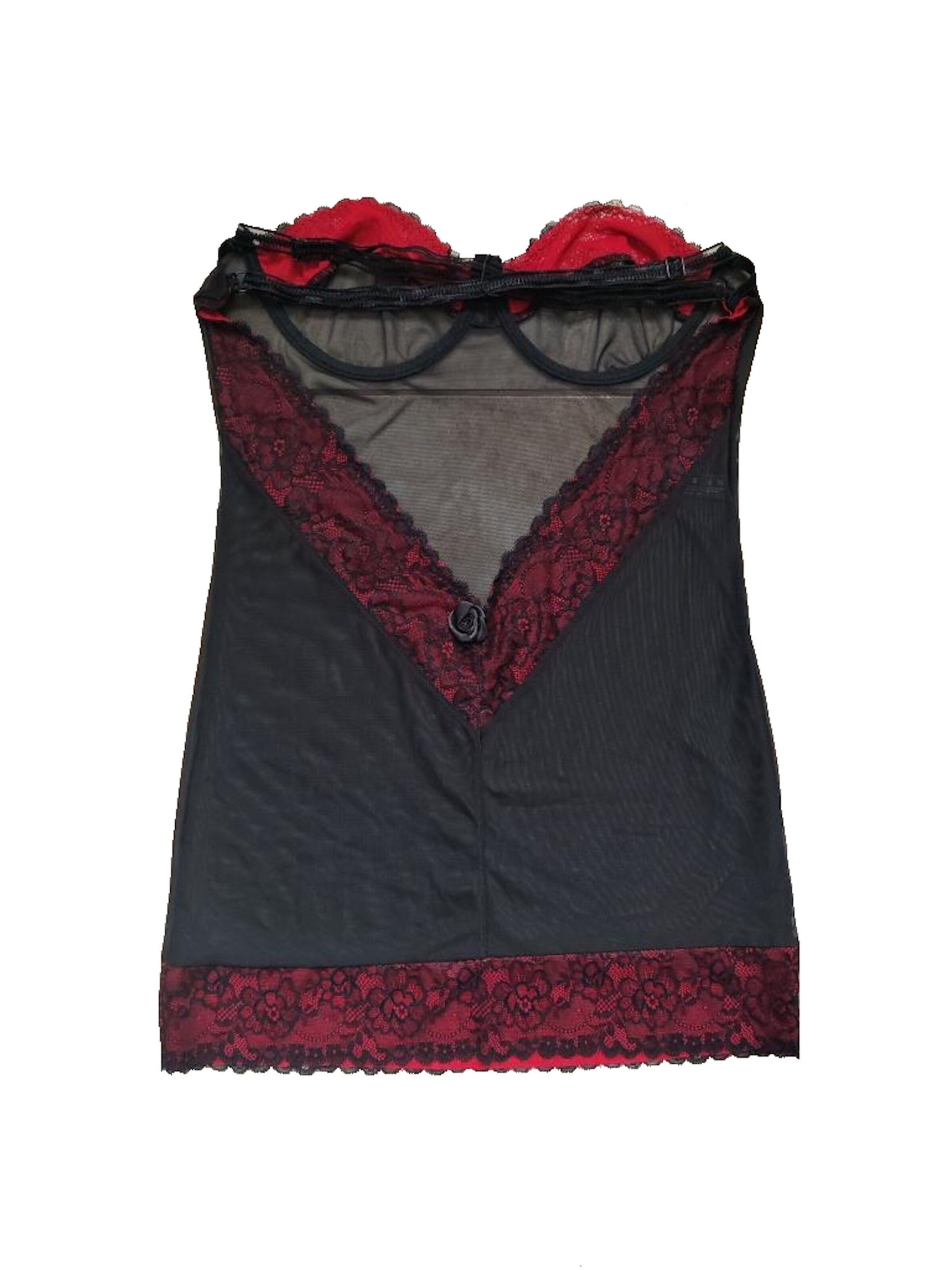 Provocative Negligee in Black