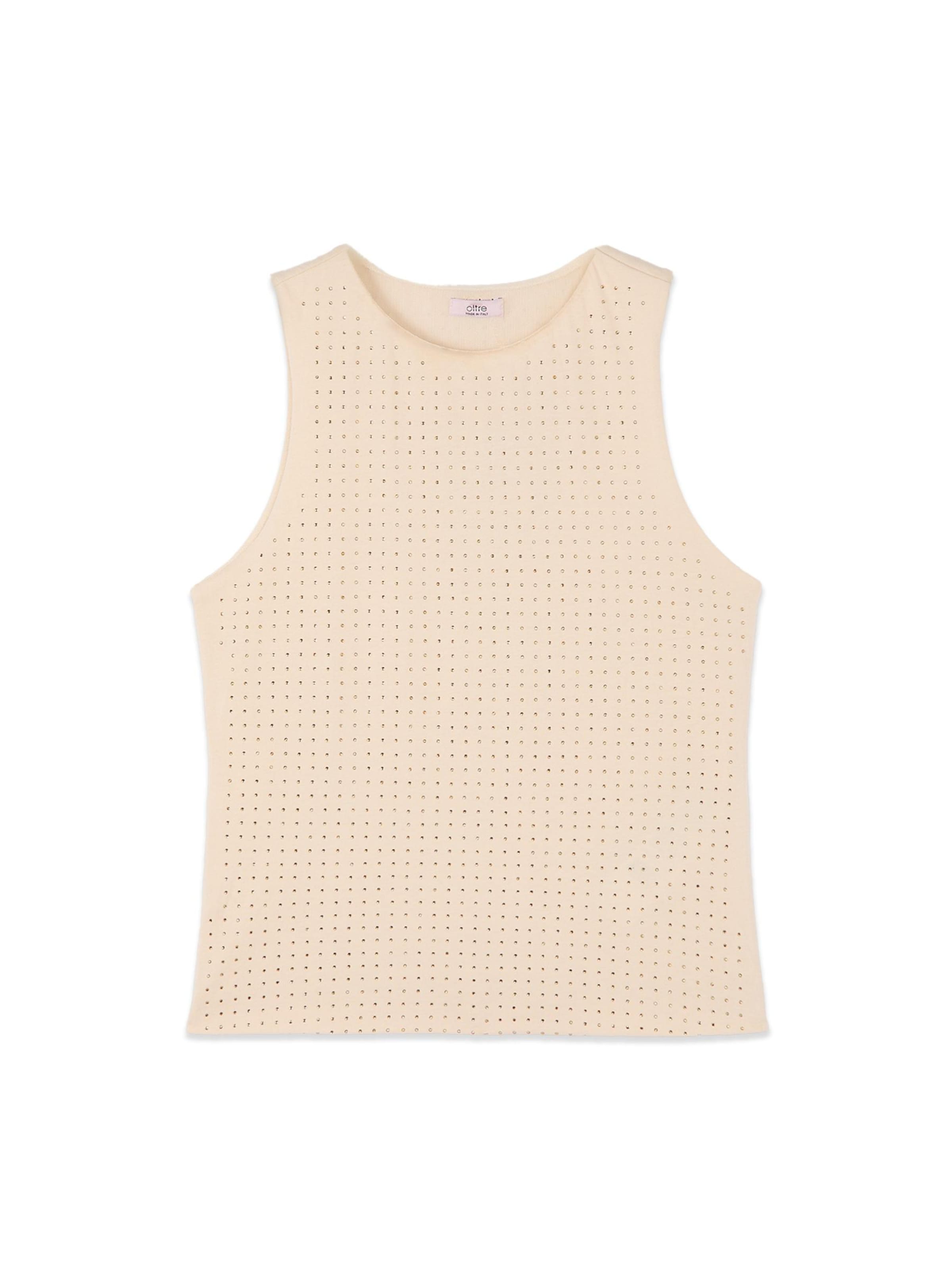 oltre Top in Beige: voorkant