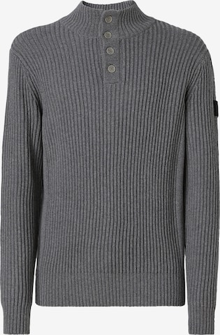 North Sails Pullover in Grau: front
