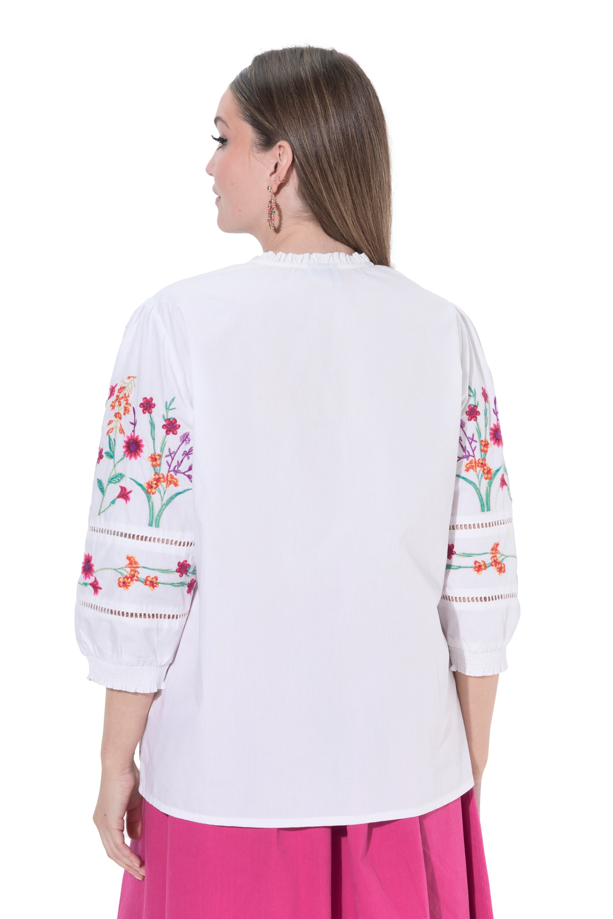 Camicia da donna di Ulla Popken in bianco