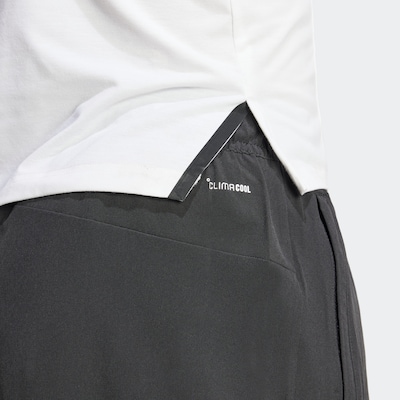 fekete / fehér ADIDAS PERFORMANCE Sportnadrágok 'Essentials', Termék nézet