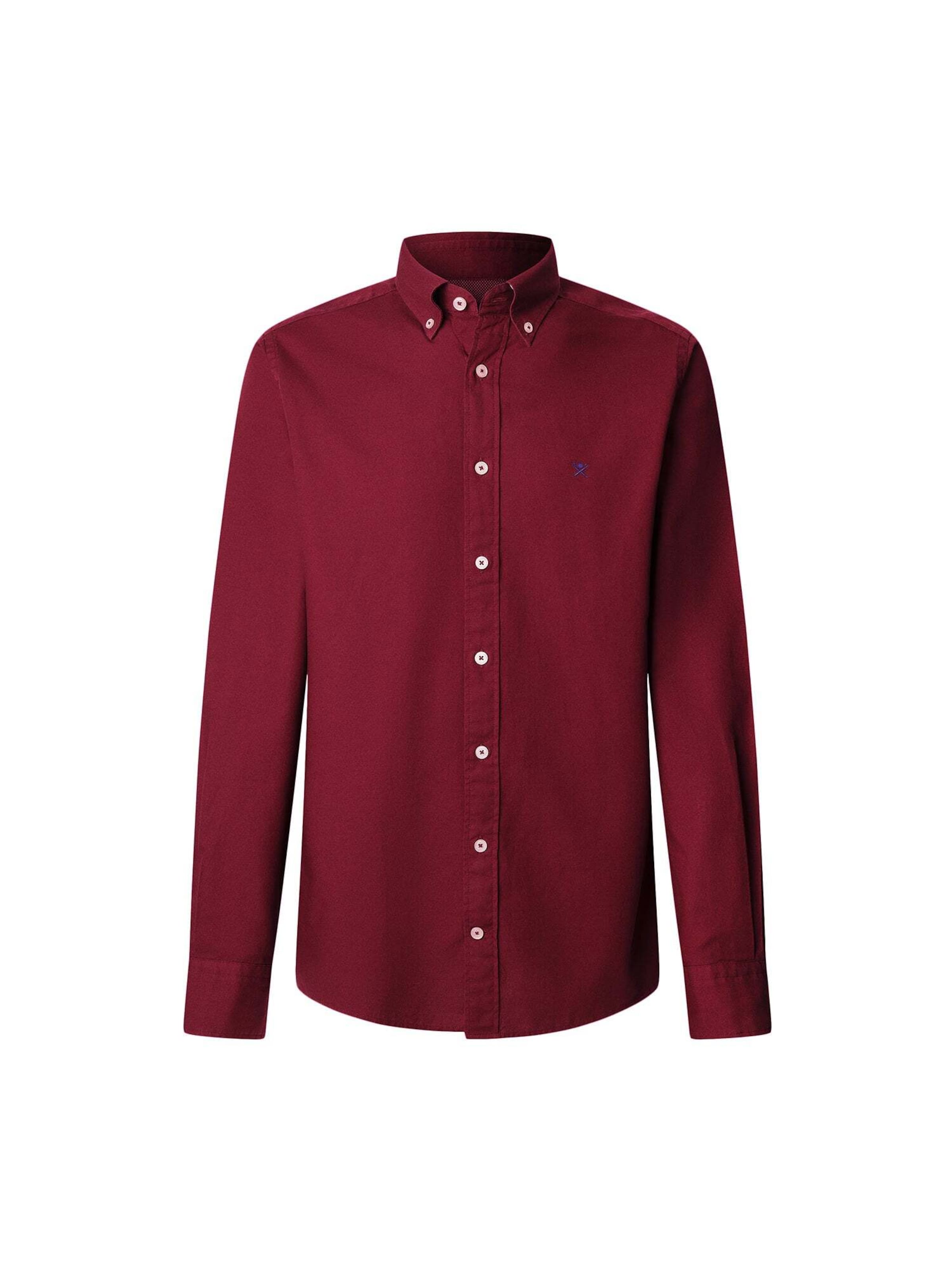 Chemise 'Ess' Hackett London en rouge : devant