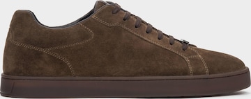 Estro Sneaker low '03-588-90' in Braun: Vorderseite