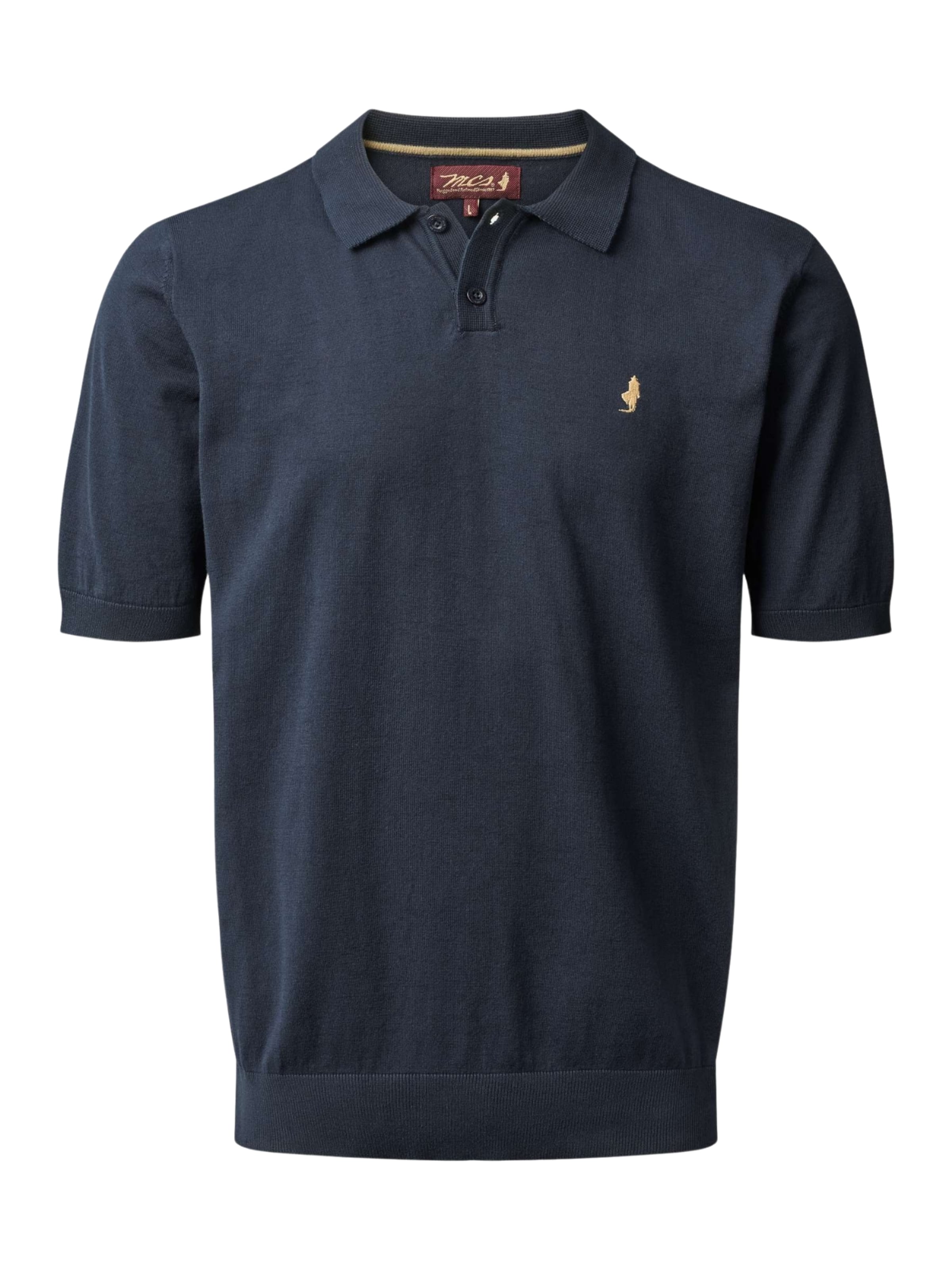 MCS Regular Fit Skjorte 'MCKarlo' i blå: forside