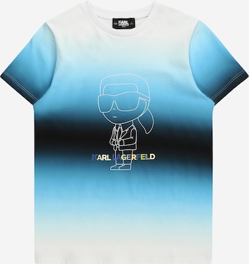 Karl Lagerfeld Tričko - Modrá: predná strana