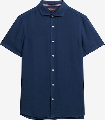 Chemise Superdry en bleu : devant