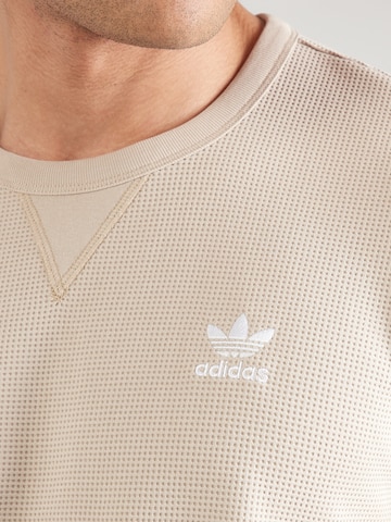 Maglietta 'Trefoil Essentials' di ADIDAS ORIGINALS in beige