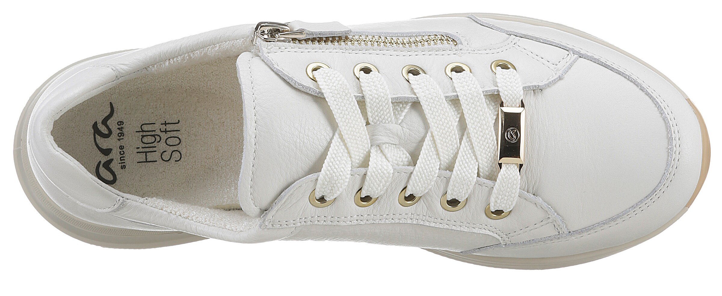 Sneaker bassa 'Osaka' di ARA in bianco