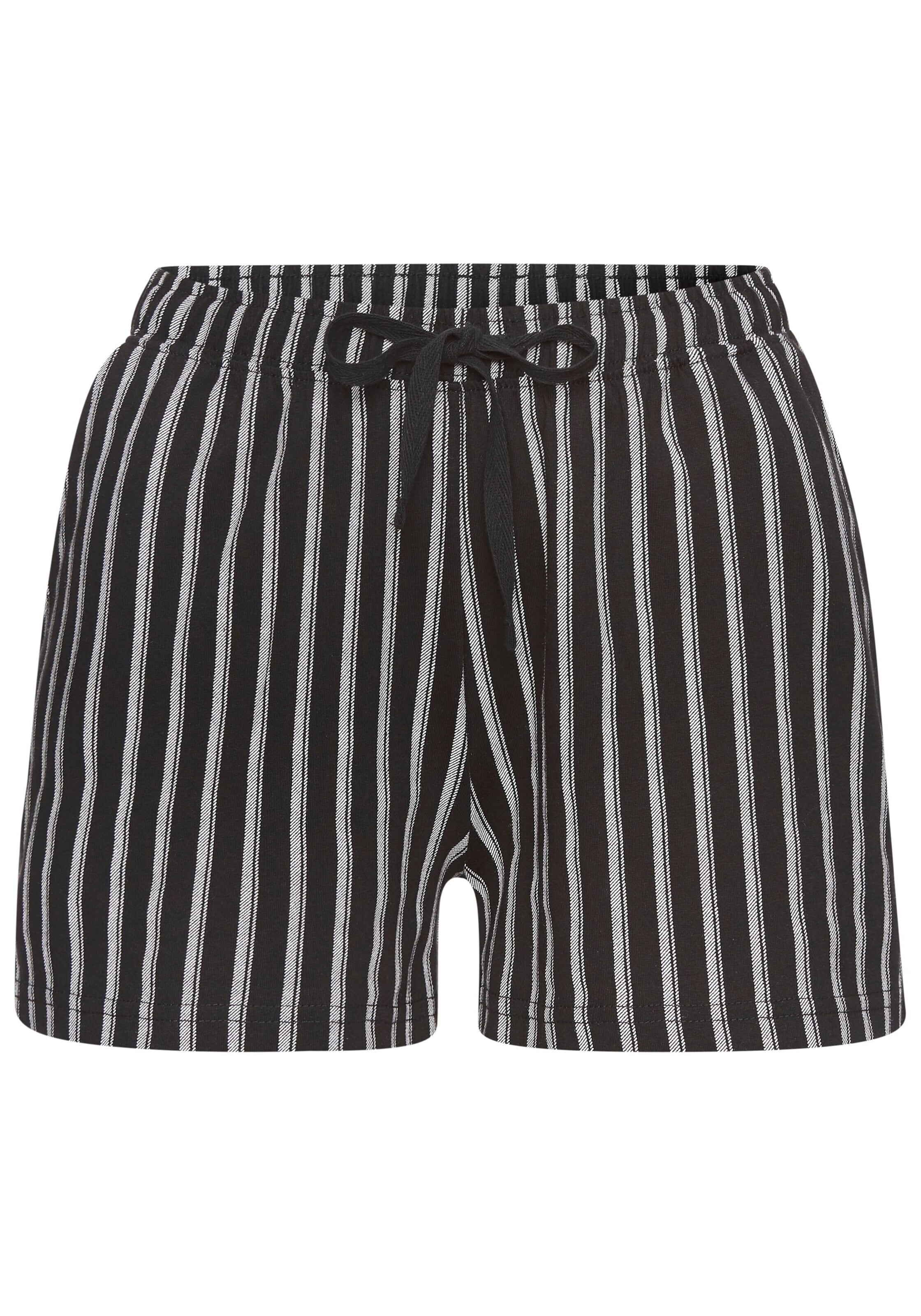 VIVANCE Pajama Pants in Black: front